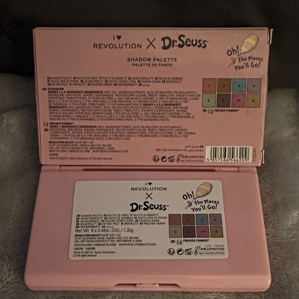 Revolution Dr. Seuss Colorful Eyeshadow Palette - Picture 3 of 5